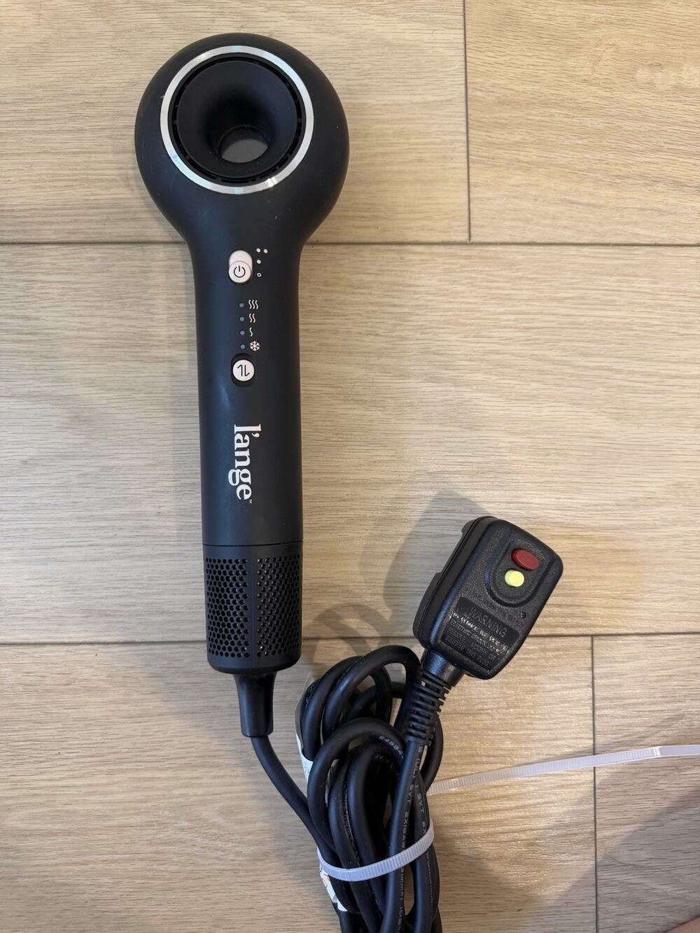 L'Ange Axia halo Ring hair dryer Black TESTED WORKING